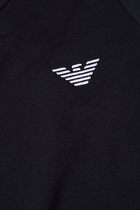 Embroidered Eagle Logo T-Shirt